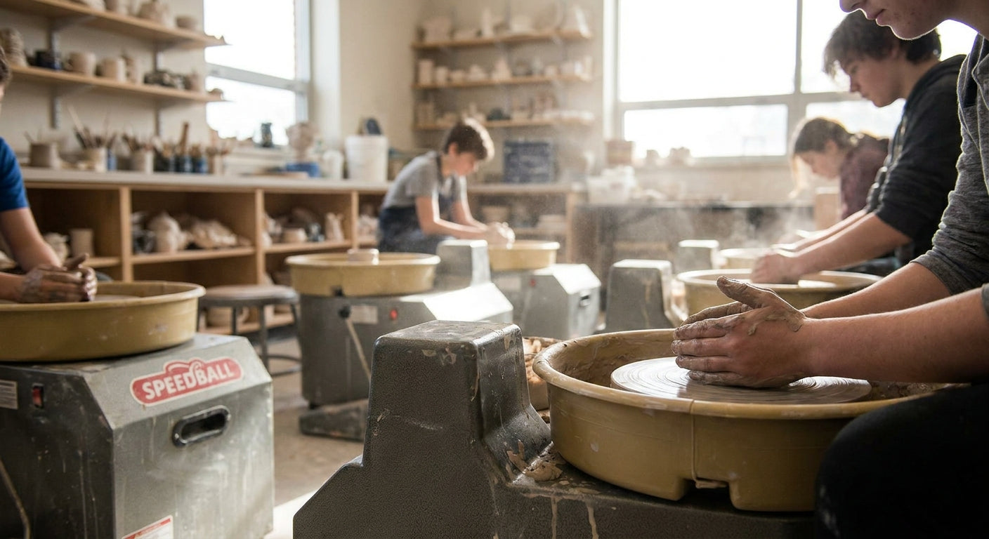 Best Speedball pottery wheels for classrooms