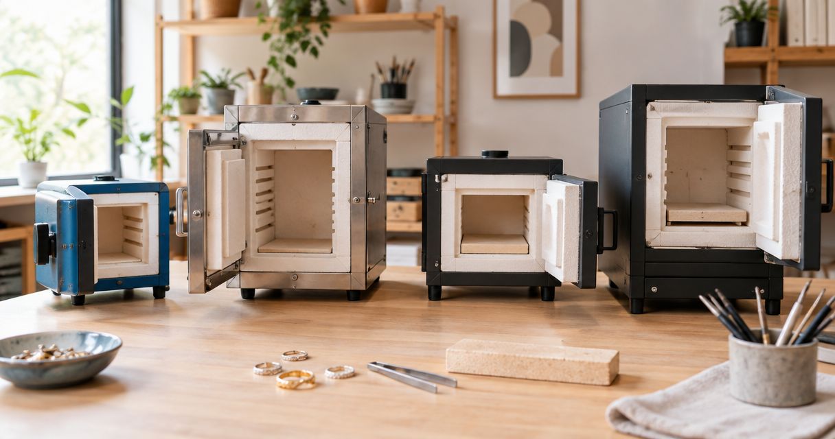 Best metal clay kilns ranked by size for jewelry studios in 2026