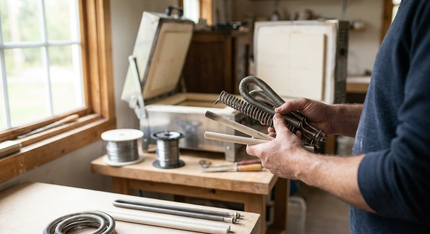 How to choose elements for your electric kiln