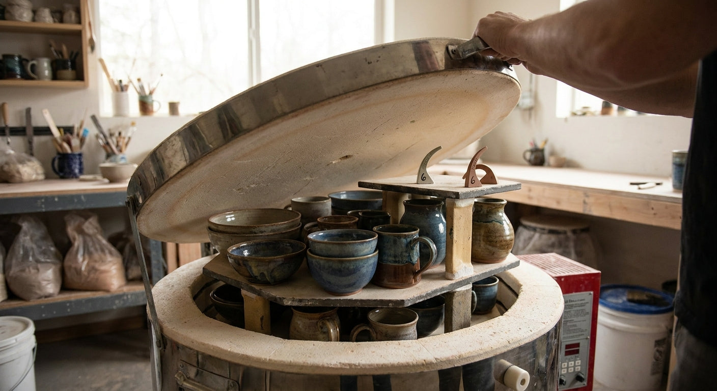 How to fire cone 6 stoneware in an electric kiln
