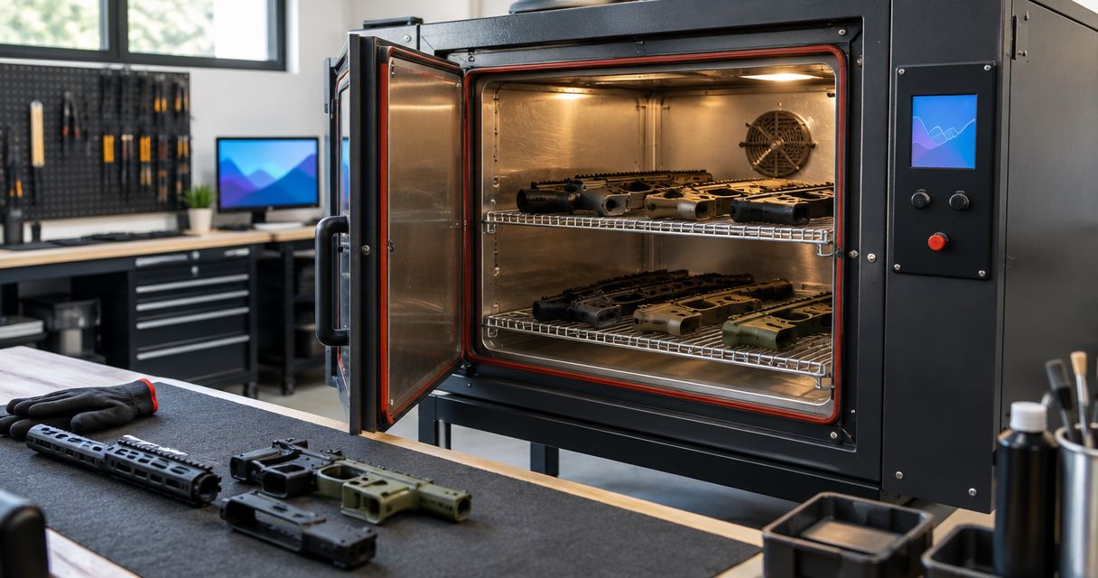 Heat treating ovens for firearm cerakote shops: complete 2026 guide