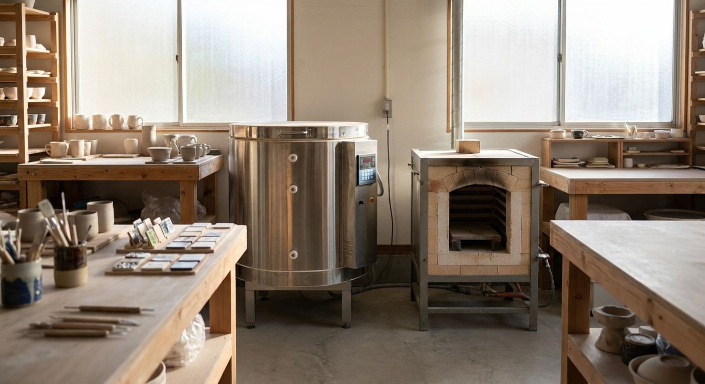 Kilns for ceramic prototyping and product design studios