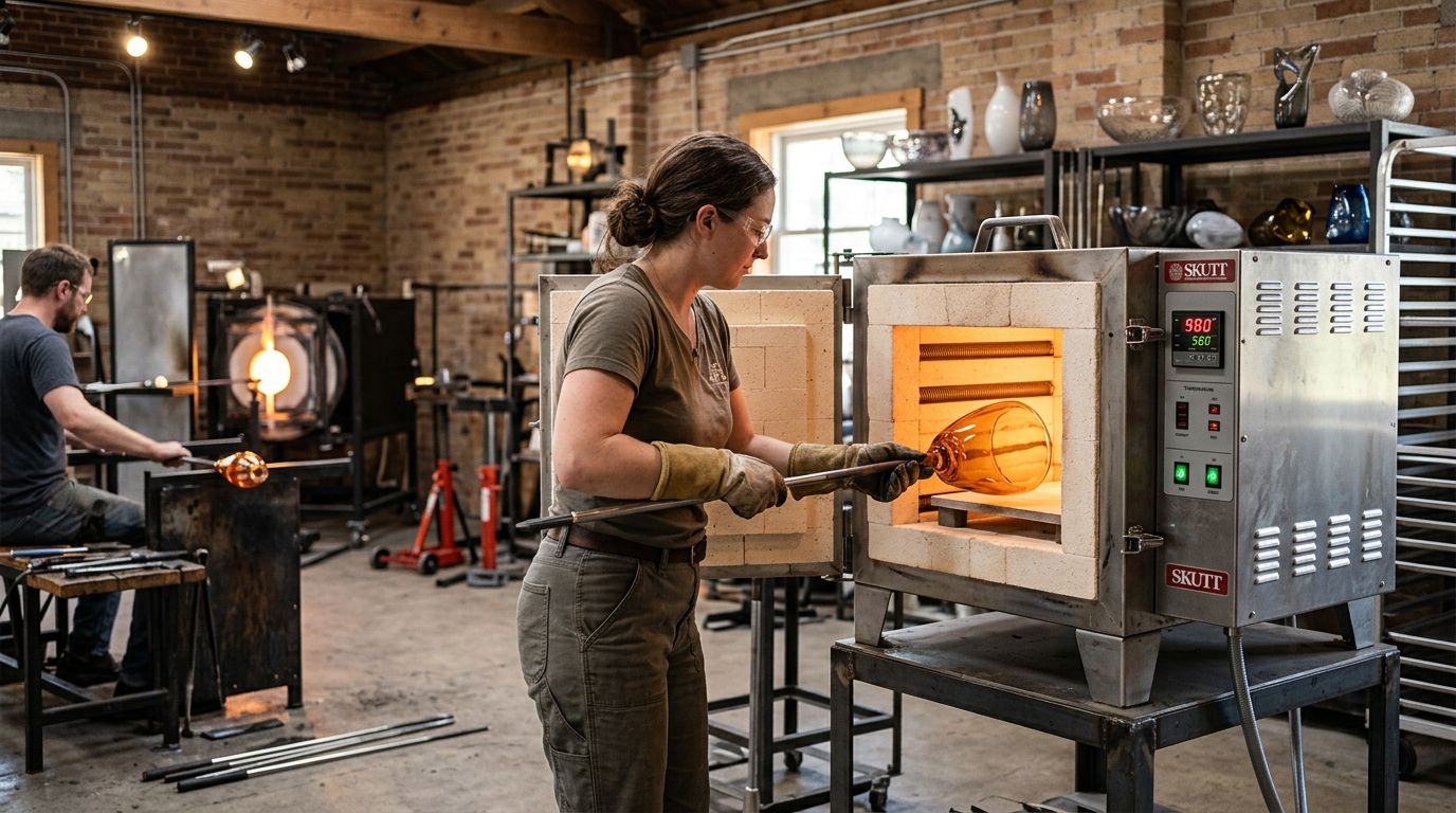 Best glass annealing kilns for glassblowing studios in 2026