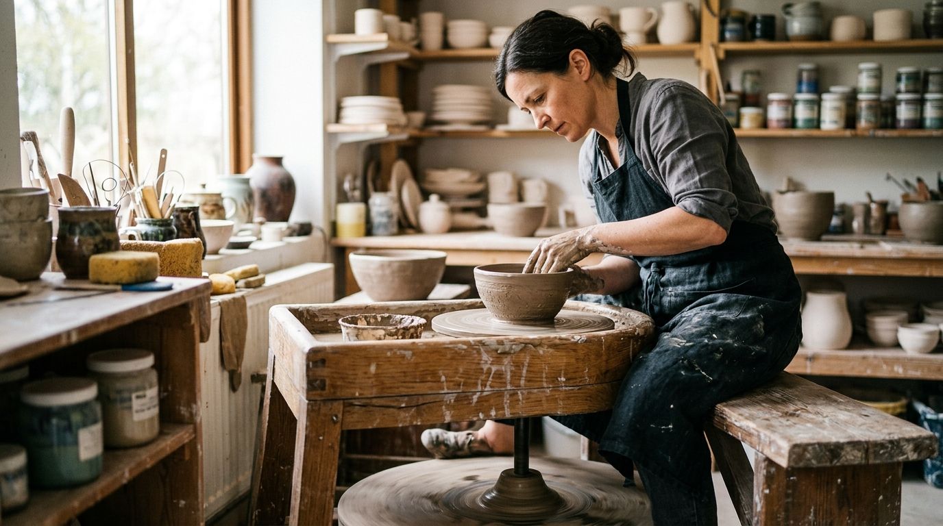 Best kick wheels for traditional pottery techniques