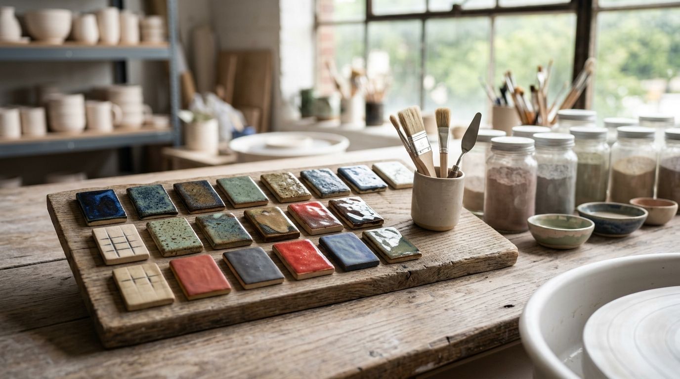 Best glaze test tile kits for studio potters in 2026
