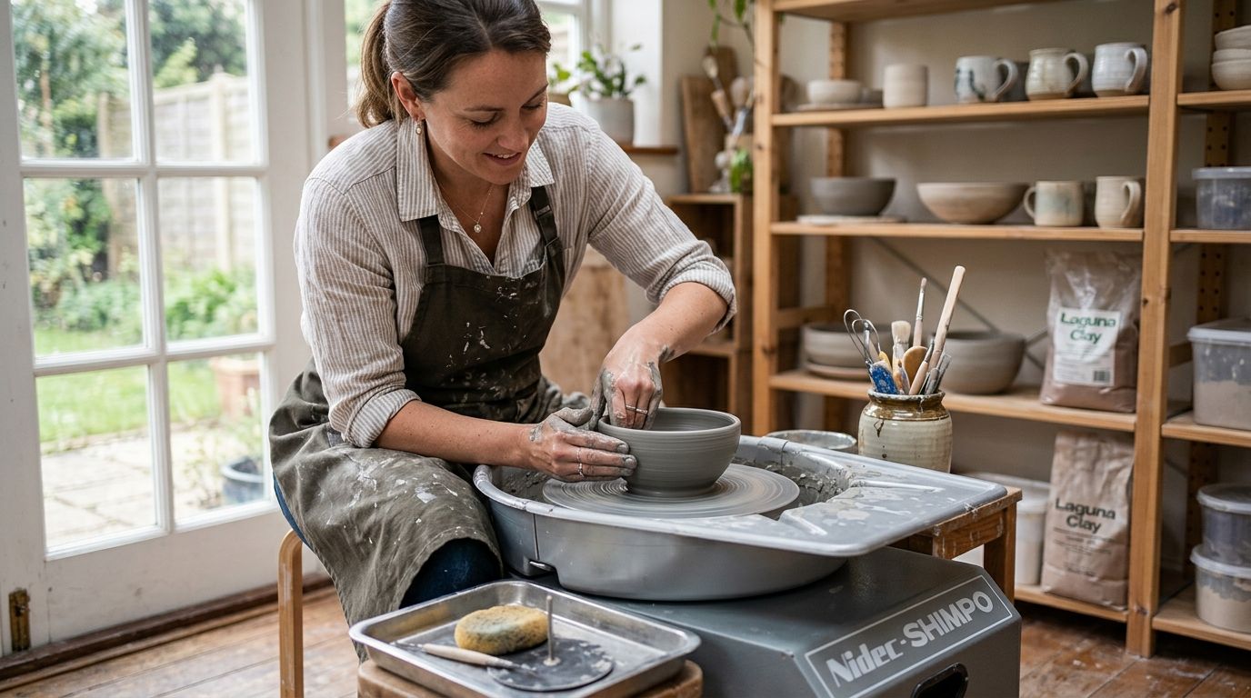 Best pottery wheels under $500 for home studios in 2026