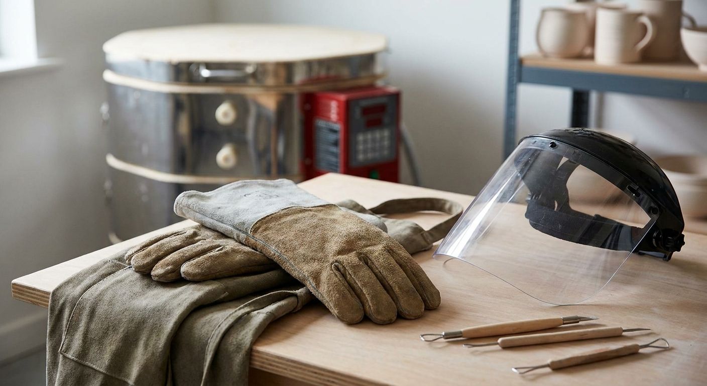 Best kiln gloves and safety gear for ceramic studios