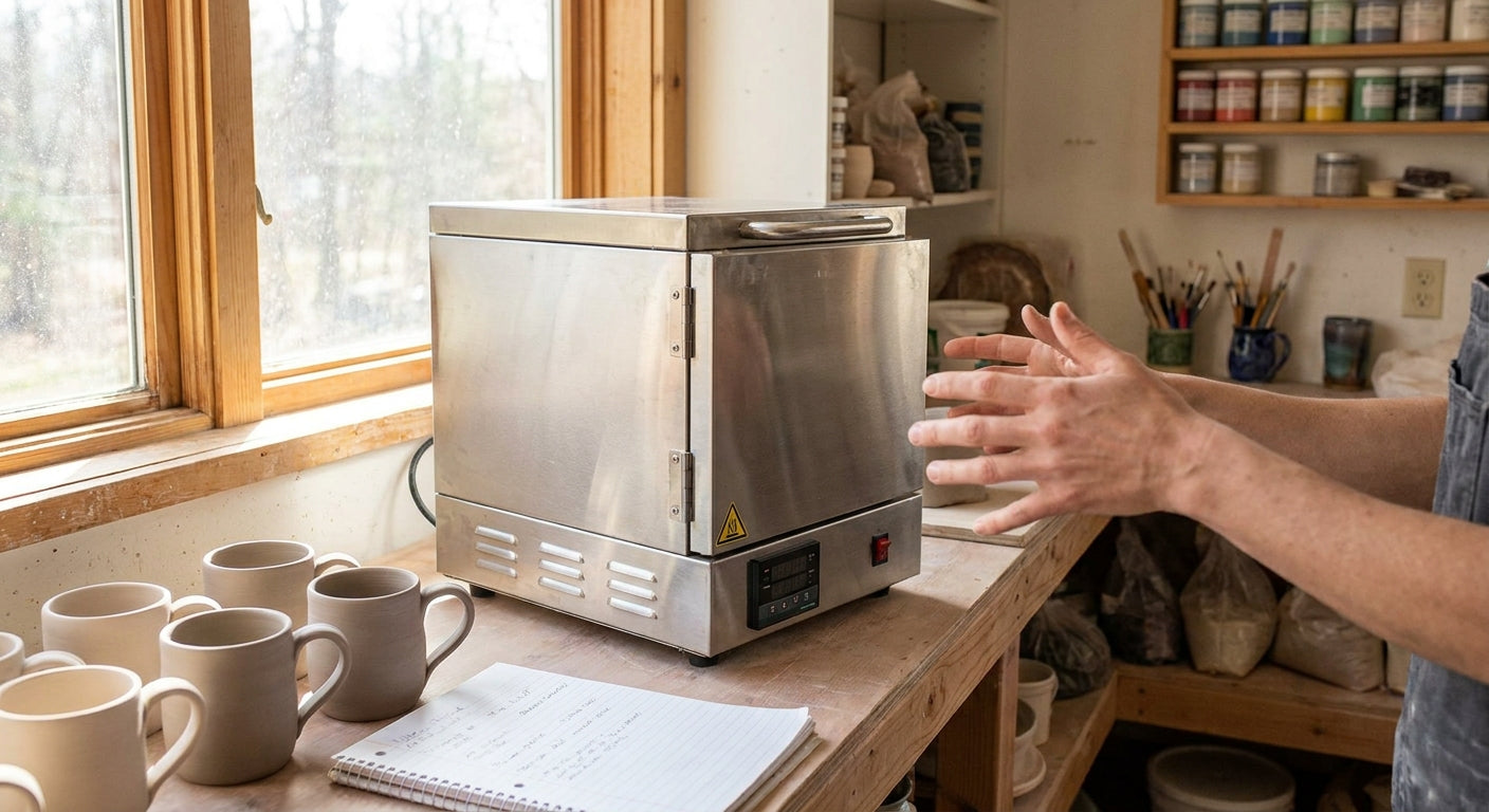 How to choose a small electric kiln for your first studio