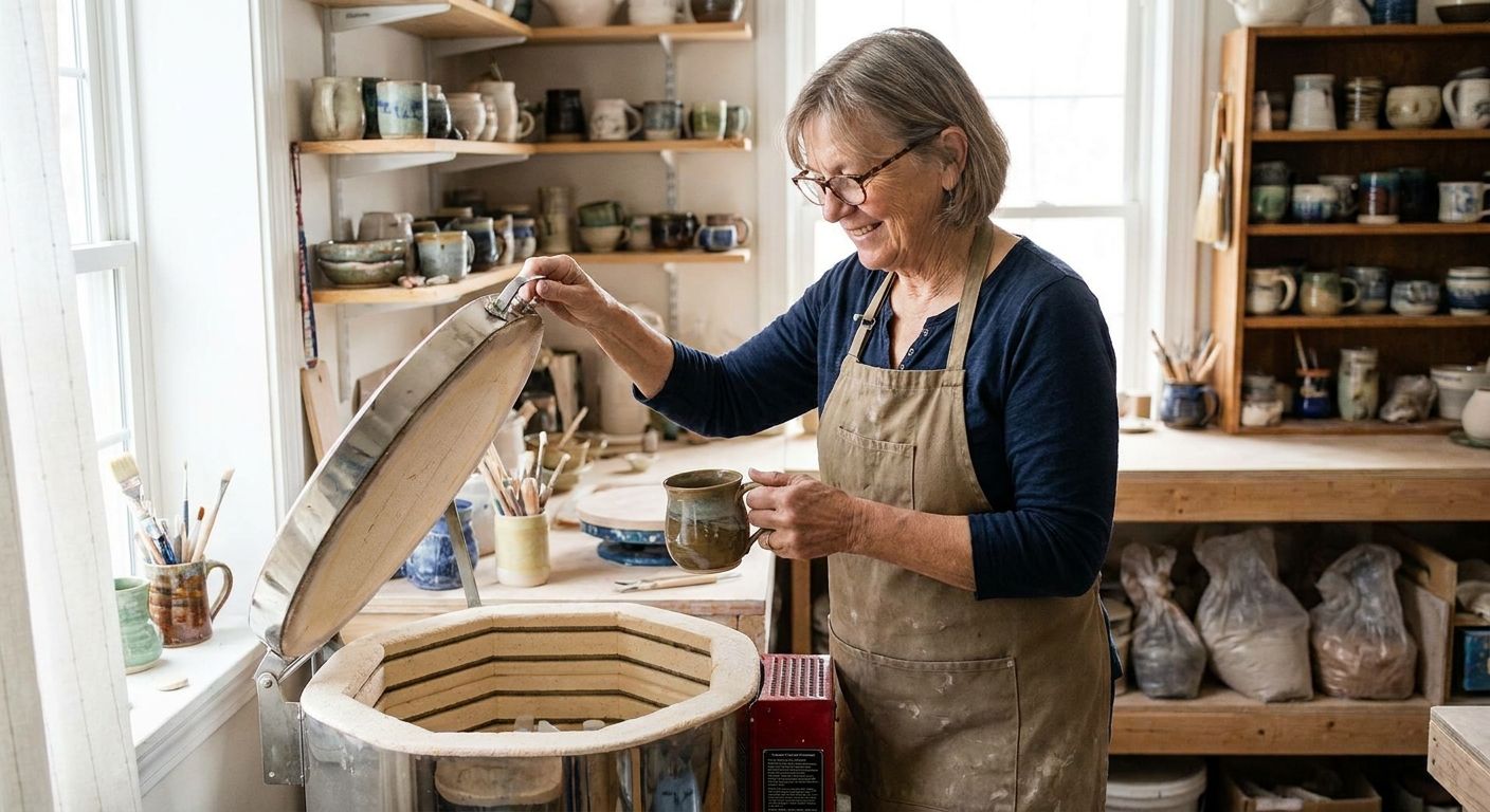 Kilns for retirement hobbyist and senior ceramic artists