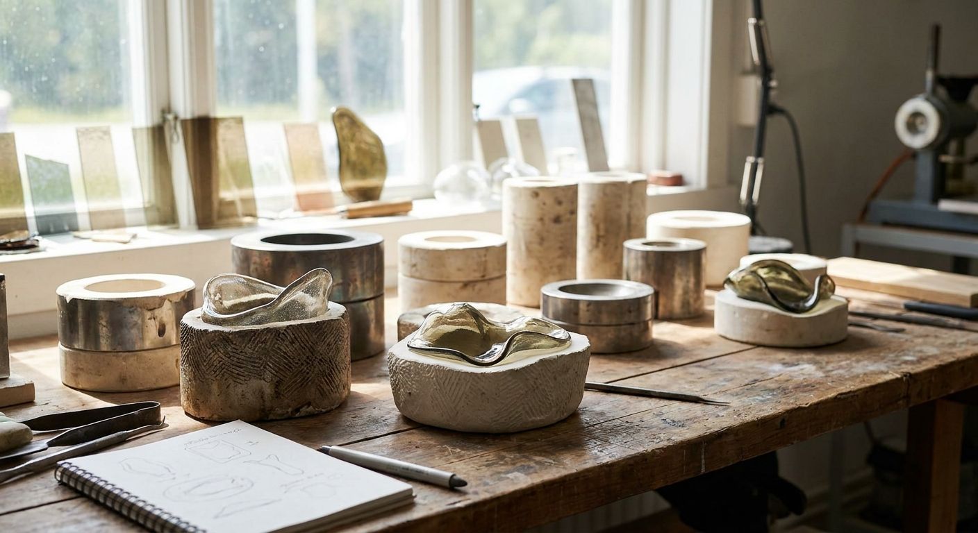 Best glass kiln molds for slumping and draping
