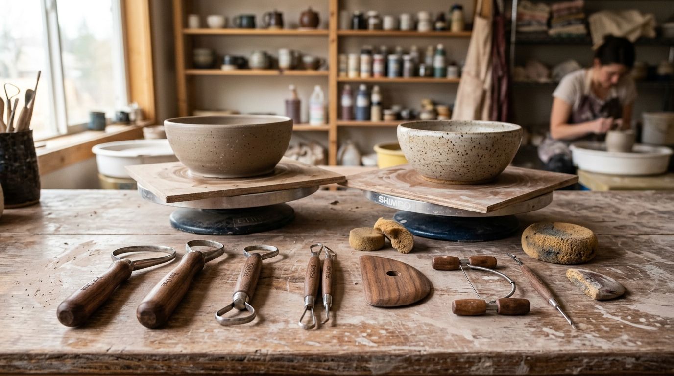 Best Scott Creek pottery tools for studio potters
