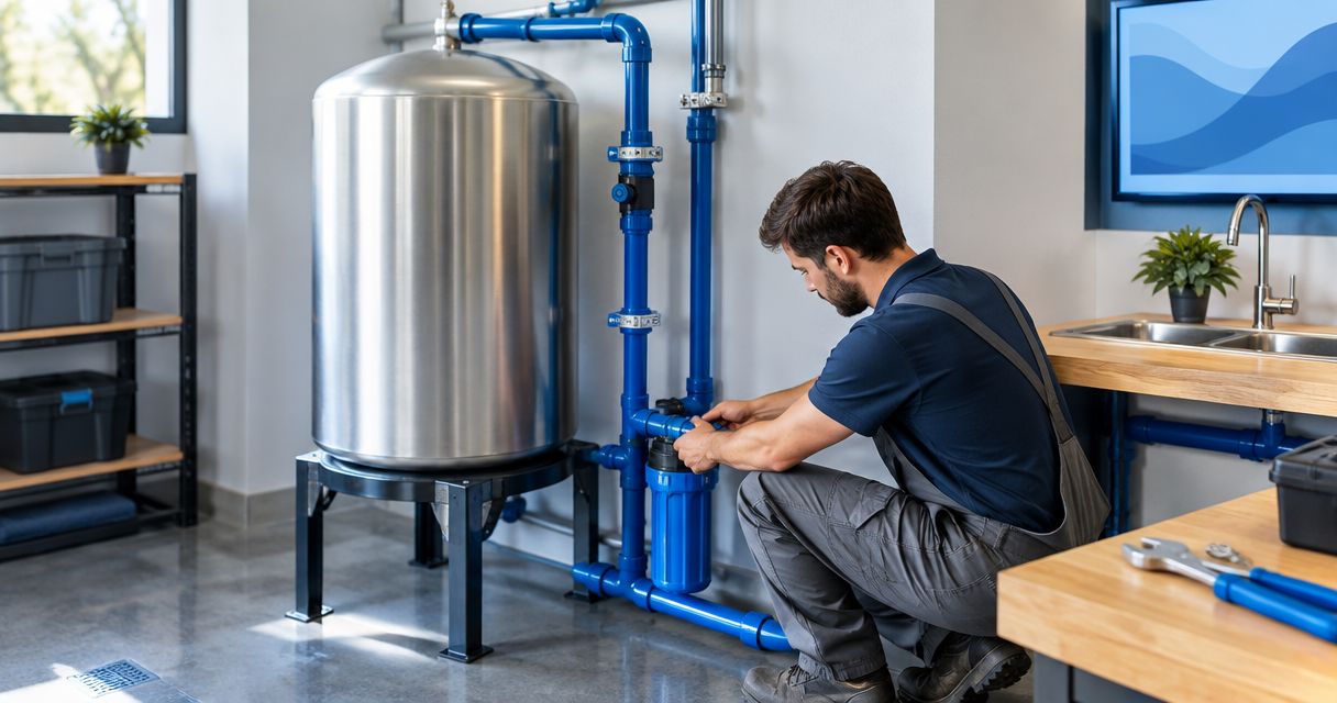 Quench tank to shop water line: complete 2026 workflow