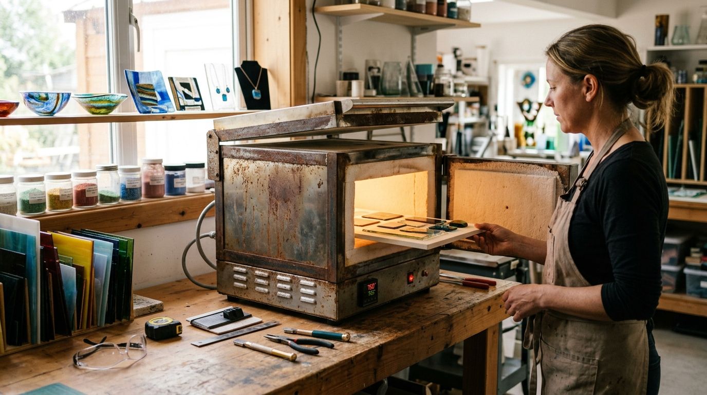 How to choose the right size glass fusing kiln