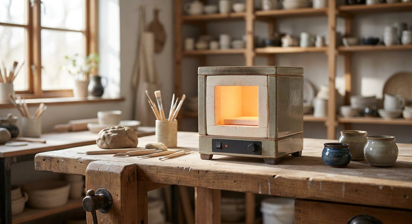 Tabletop kilns for small studio spaces
