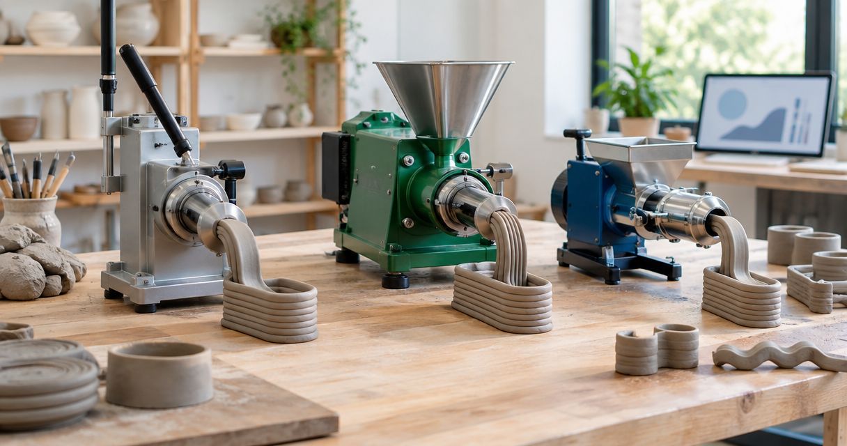 Best clay extruders ranked by tonnage in 2026