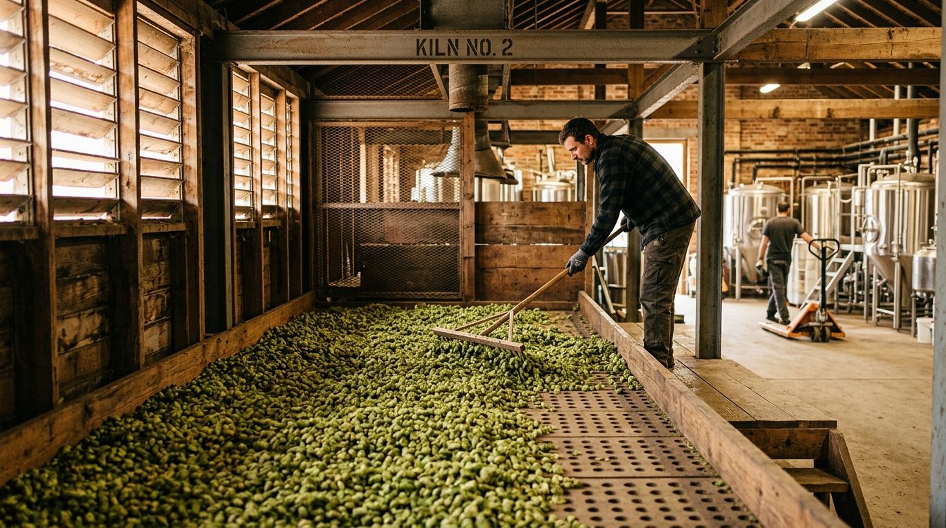 Kilns for hop farms and craft brewery drying operations