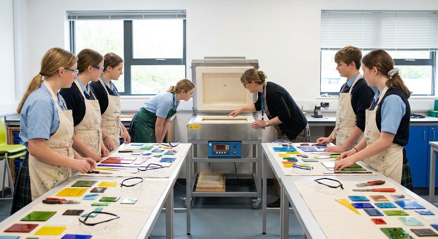 Best glass fusing kilns for classroom art programs