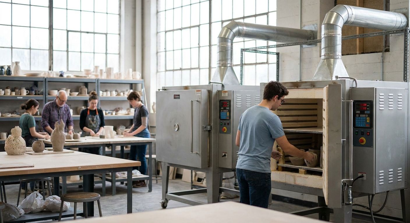 Kilns for university ceramics departments