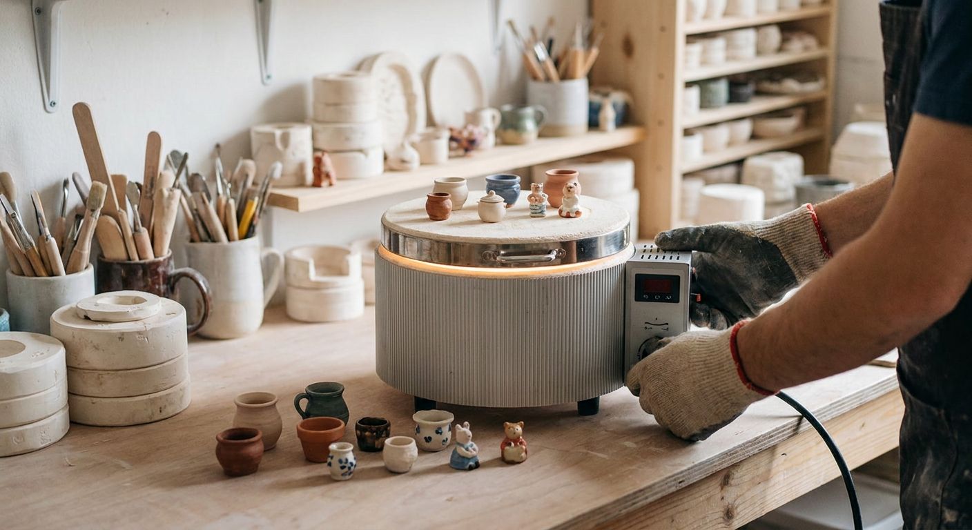 Kilns for miniature and dollhouse ceramic makers