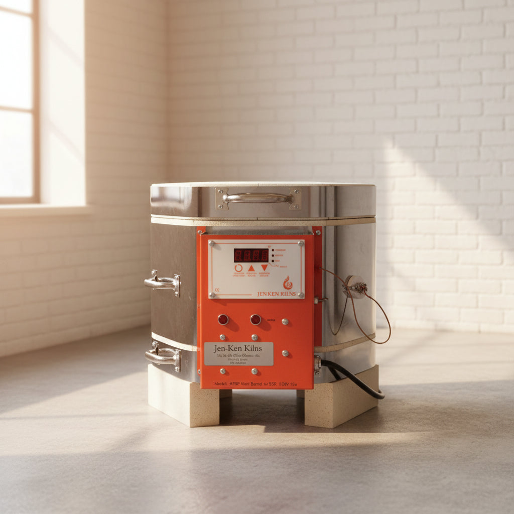 Jen-Ken AF3P Vitri Barrel Vitrigraph Kiln – 120V — ProKilnSupply