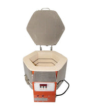Jen-Ken AF3P 11/6 Glass Fusing Kiln – Compact 120V Electric Kiln for Home Studio Jen-Ken