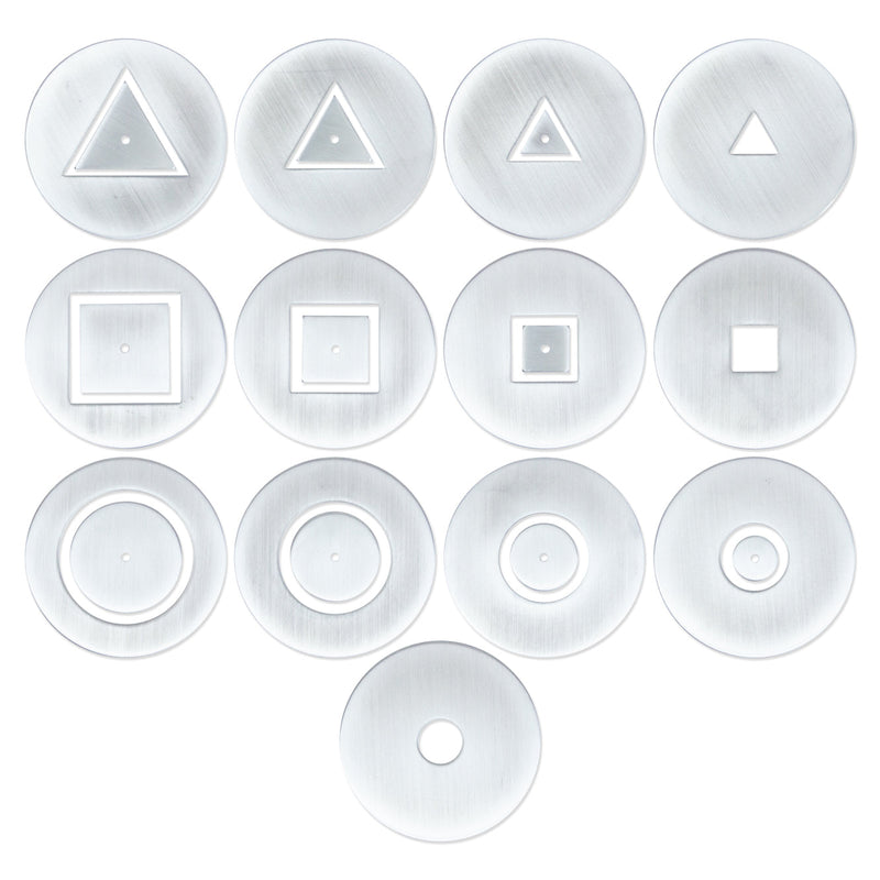 Scott Creek Pottery 4" Clay Extruder Die Kit (24 piece)