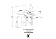 Durston - Single Wedging Table ProKilnSupply
