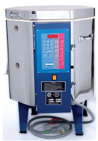 Cress E1814 Electric Ceramic Kiln – 240V Pottery Kiln Cone 10 with Digital Controller Cress